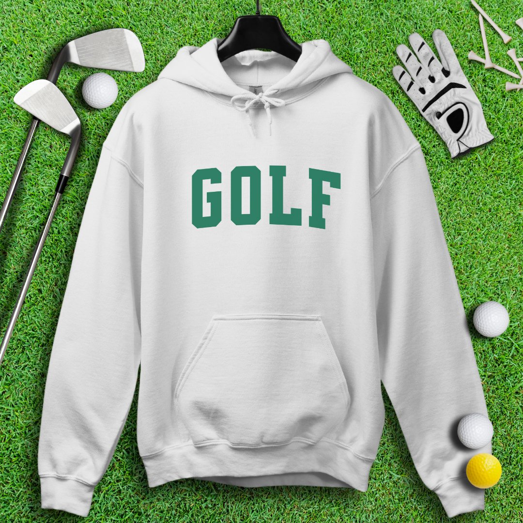 Minimalist Golf Text Hoodie - TeeHee Golf Gear