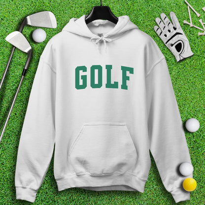 Minimalist Golf Text Hoodie - TeeHee Golf Gear