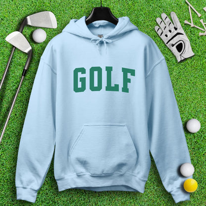 Minimalist Golf Text Hoodie - TeeHee Golf Gear