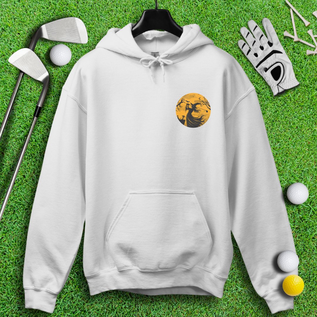 Moonlight Golfing Witch Hoodie - TeeHee Golf Gear
