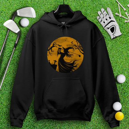 Moonlight Golfing Witch Hoodie - TeeHee Golf Gear