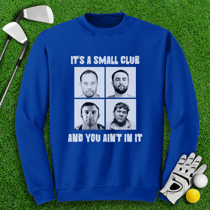 Mugshot Small Club Crewneck - TeeHee Golf Gear