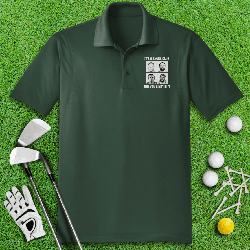 Mugshot Small Club Polo Shirt - TeeHee Golf Gear