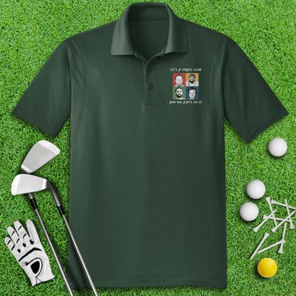 Mugshot Small Club Polo Shirt - TeeHee Golf Gear