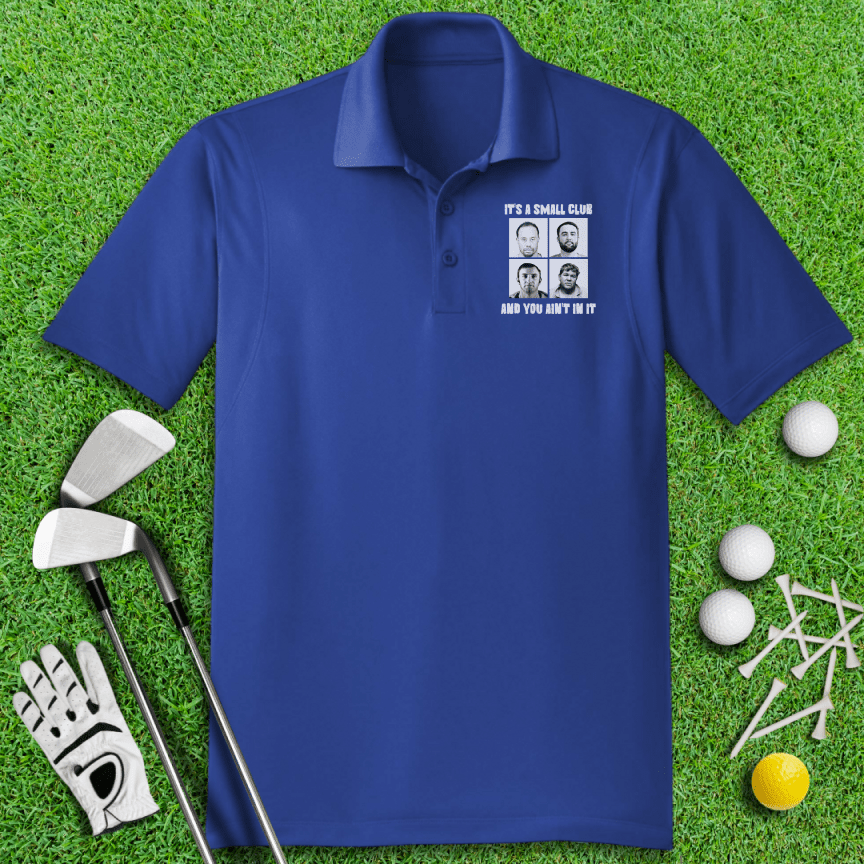 Mugshot Small Club Polo Shirt - TeeHee Golf Gear