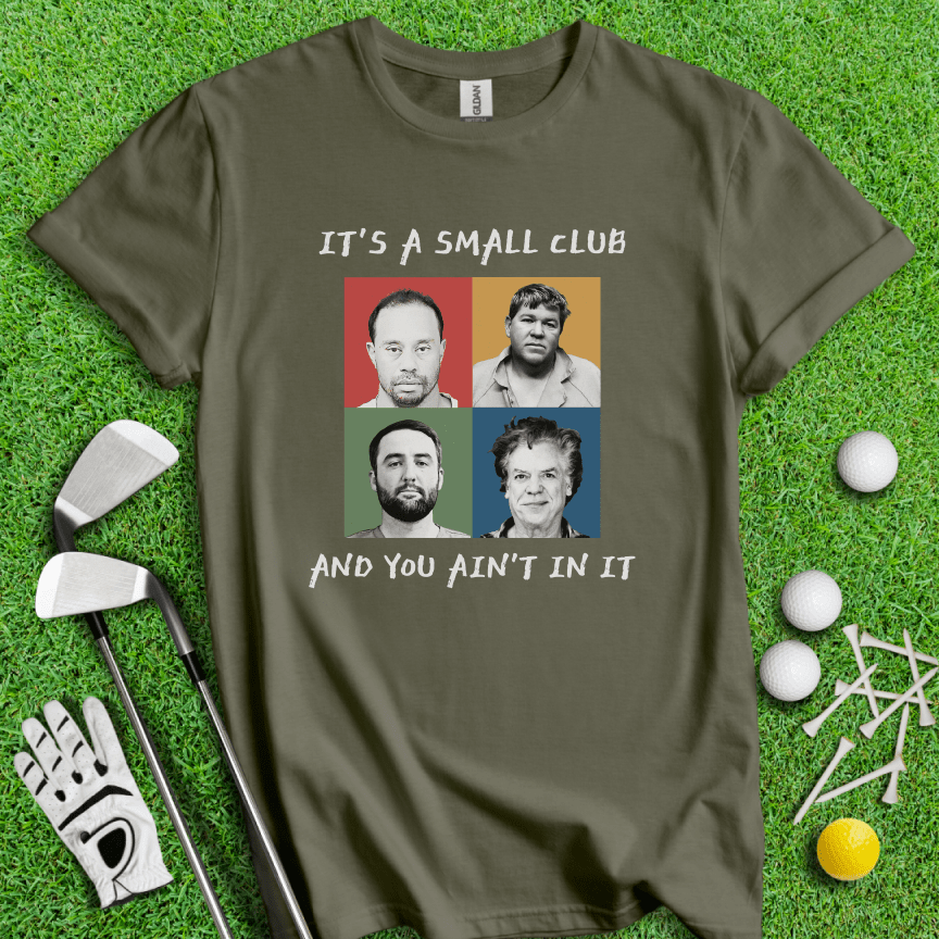 Mugshot Small Club T-shirt - TeeHee Golf Gear