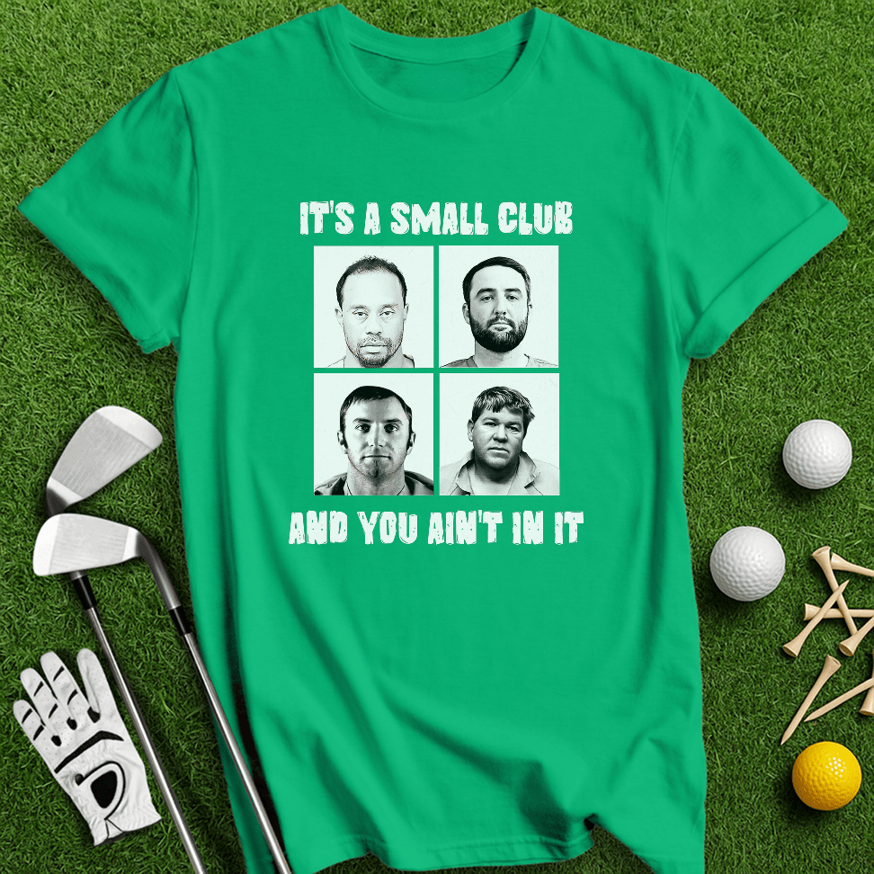 Mugshot Small Club T-shirt - TeeHee Golf Gear