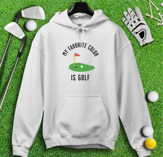 My Favorite Color Is Golf Hoodie - TeeHee Golf Gear