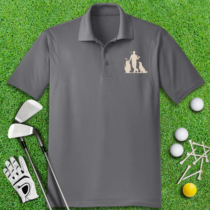My Golf Buddy Has Paws Polo Shirt - TeeHee Golf Gear