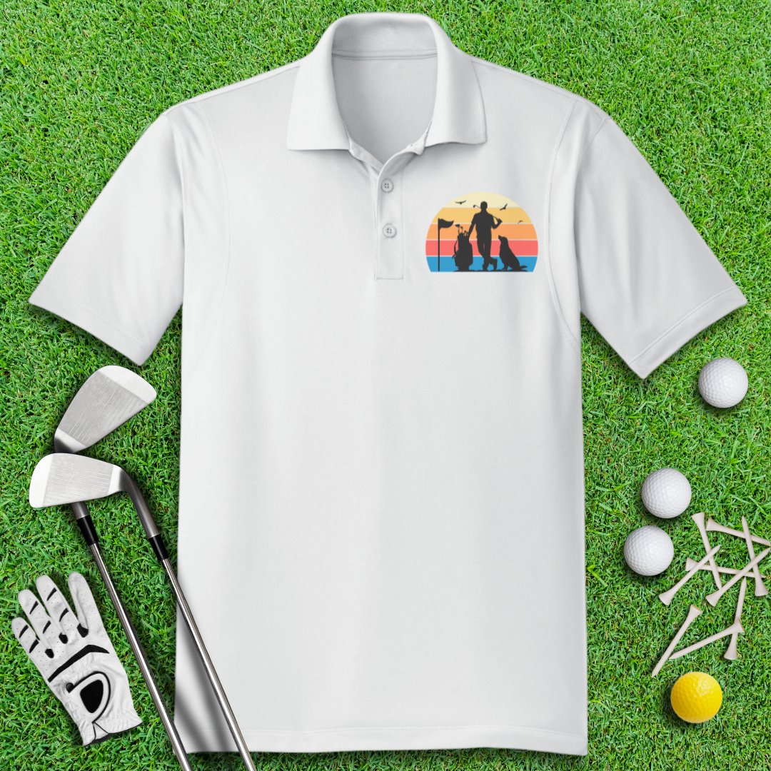 My Golf Buddy Has Paws Polo Shirt - TeeHee Golf Gear