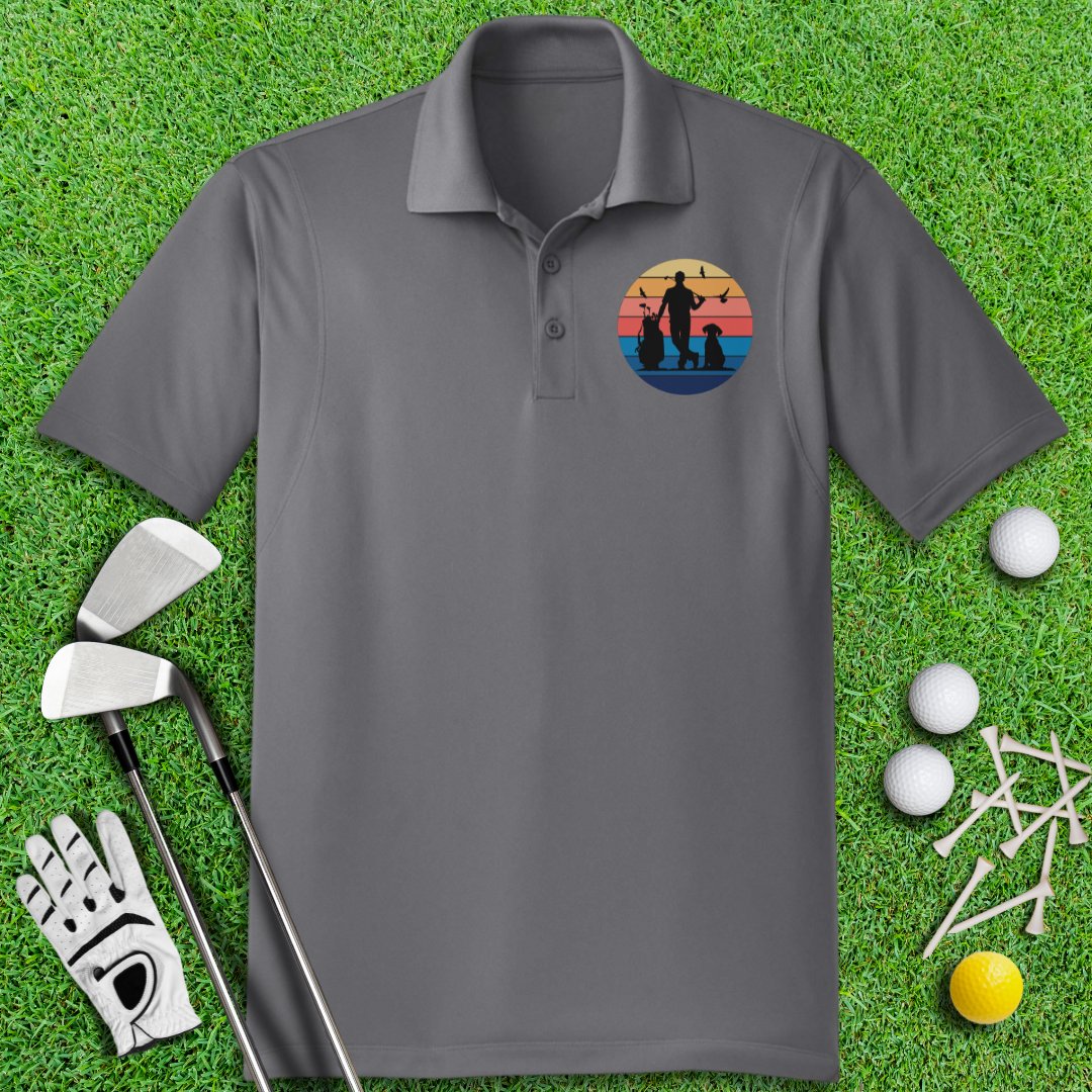 My Golf Buddy Has Paws Polo Shirt - TeeHee Golf Gear