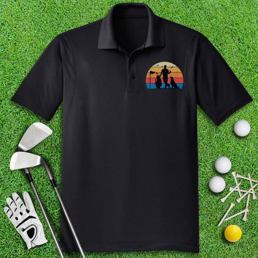 My Golf Buddy Has Paws Polo Shirt - TeeHee Golf Gear