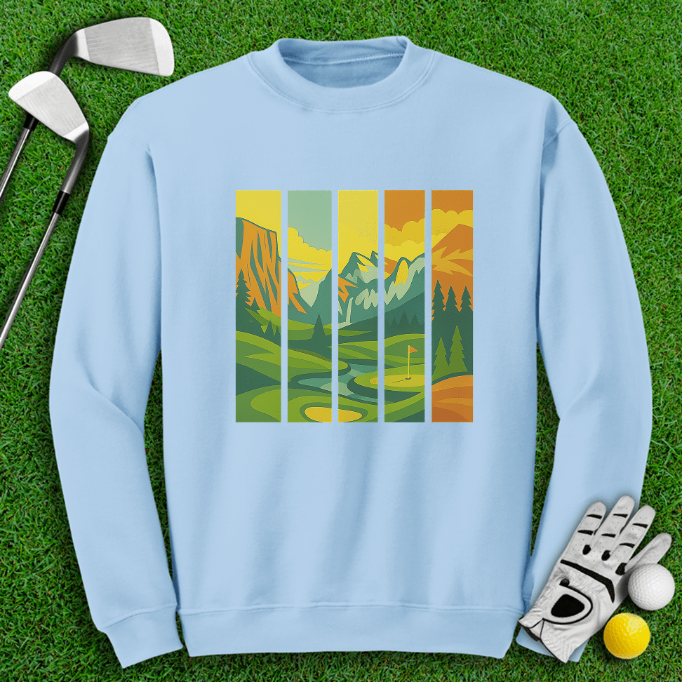 National Park Golf Course Crewneck - TeeHee Golf Gear