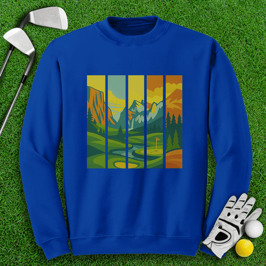 National Park Golf Course Crewneck - TeeHee Golf Gear