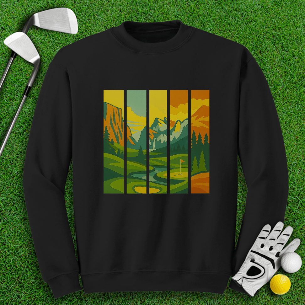 National Park Golf Course Crewneck - TeeHee Golf Gear