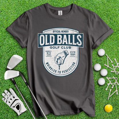 Old Balls Golf Club Custom T - Shirt - TeeHee Golf Gear