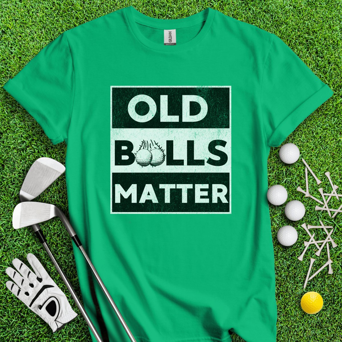 Old Balls Matter T - Shirt - TeeHee Golf Gear