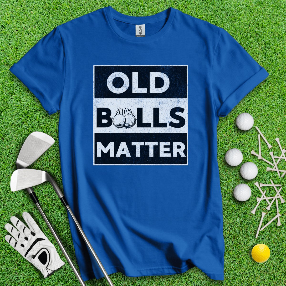 Old Balls Matter T - Shirt - TeeHee Golf Gear