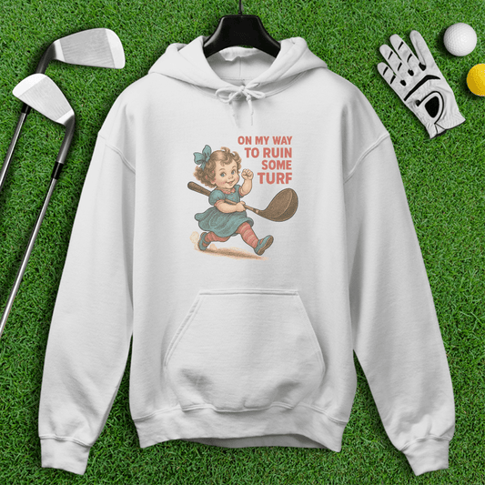 On My Way Ruin Turfs Hoodie - TeeHee Golf Gear