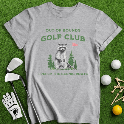 Out Of Bound Club T-shirt - TeeHee Golf Gear