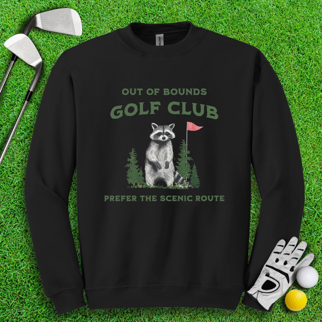 Out of Bound Golf Club Crewneck - TeeHee Golf Gear