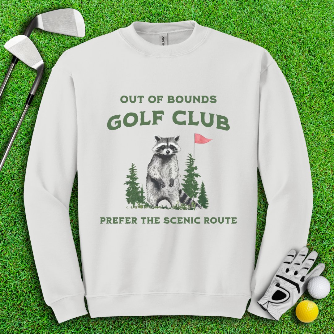 Out of Bound Golf Club Crewneck - TeeHee Golf Gear