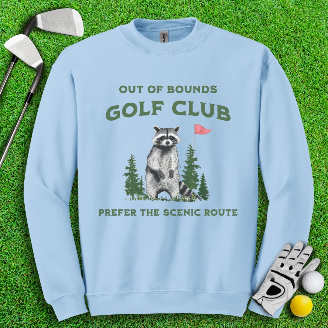 Out of Bound Golf Club Crewneck - TeeHee Golf Gear