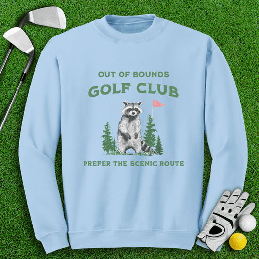 Out of Bound Golf Club Crewneck - TeeHee Golf Gear