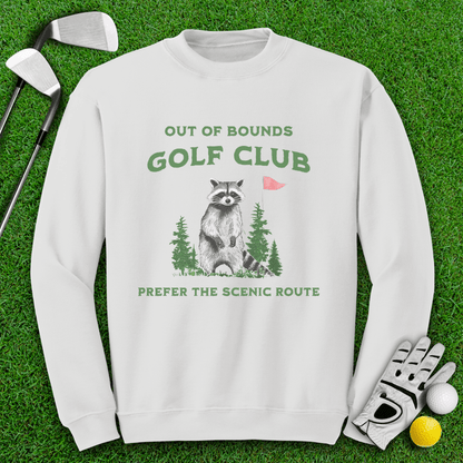 Out of Bound Golf Club Crewneck - TeeHee Golf Gear