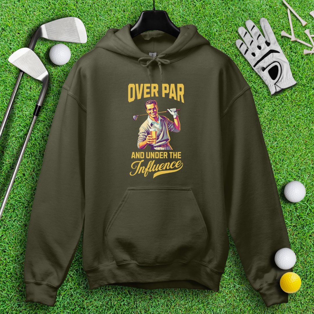 Over Par Under Influence Hoodie - TeeHee Golf Gear