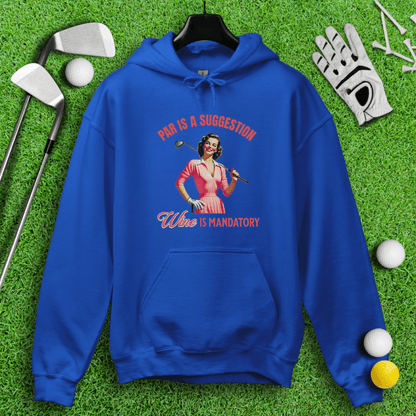 Par Is A Suggestion Hoodie - TeeHee Golf Gear