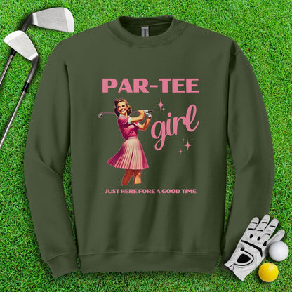 Par - Tee Girl Golf Crewneck - TeeHee Golf Gear