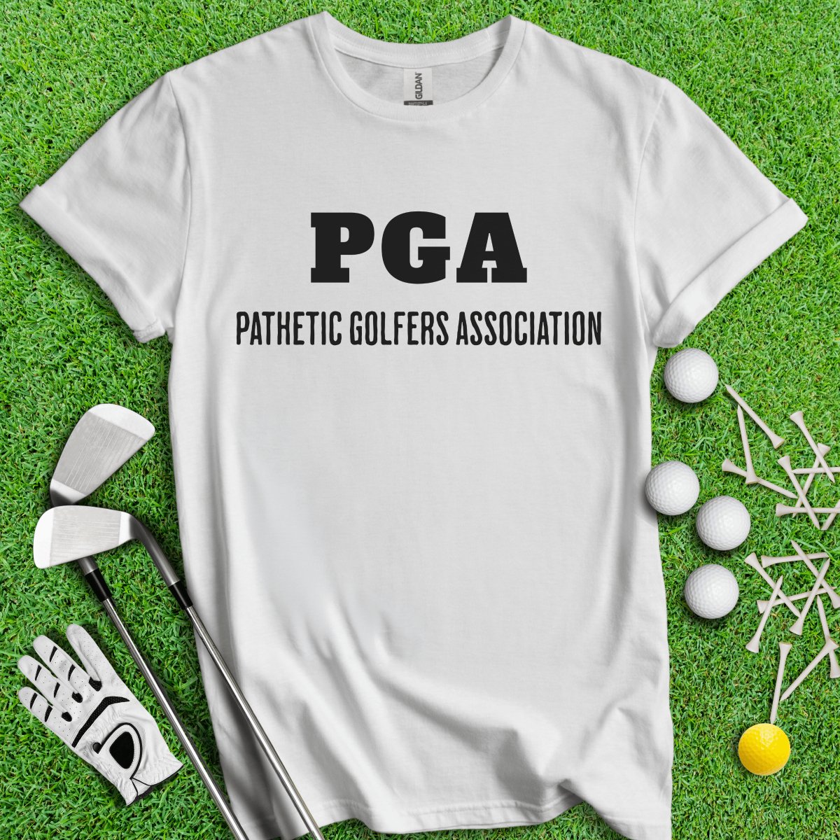 PGA - Pathetic Golfers Association T - Shirt - TeeHee Golf Gear