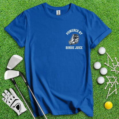 Powered By Birdie Juice T - Shirt - TeeHee Golf Gear