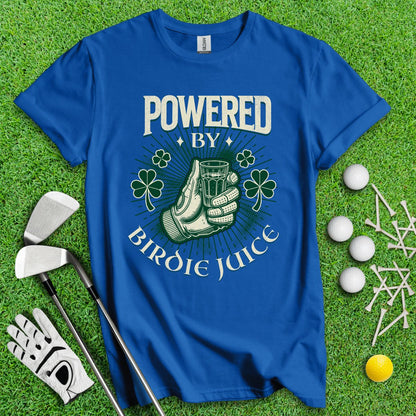 Powered By Birdie Juice T - Shirt - TeeHee Golf Gear