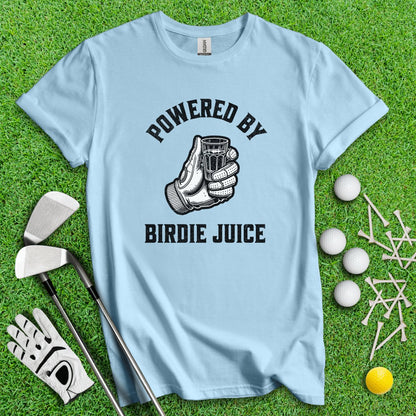 Powered By Birdie Juice T - Shirt - TeeHee Golf Gear