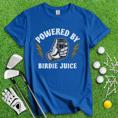 Powered By Birdie Juice T - Shirt - TeeHee Golf Gear