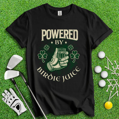 Powered By Birdie Juice T - Shirt - TeeHee Golf Gear