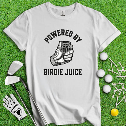 Powered By Birdie Juice T - Shirt - TeeHee Golf Gear