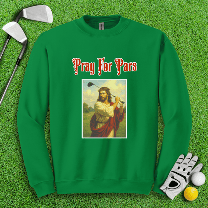 Pray For Pars Crewneck - TeeHee Golf Gear