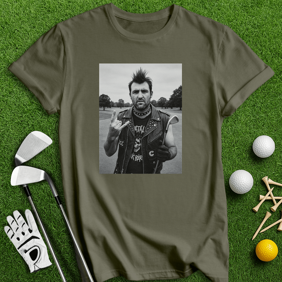 Punk Scottie Scheffler T-shirt - TeeHee Golf Gear