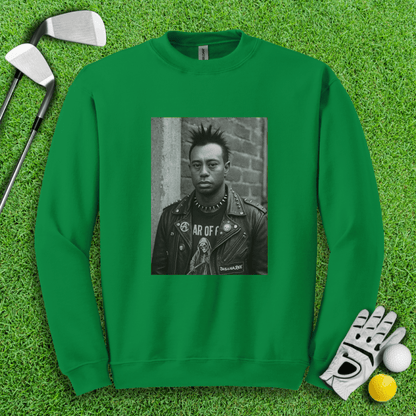 Punk Tiger Crewneck - TeeHee Golf Gear