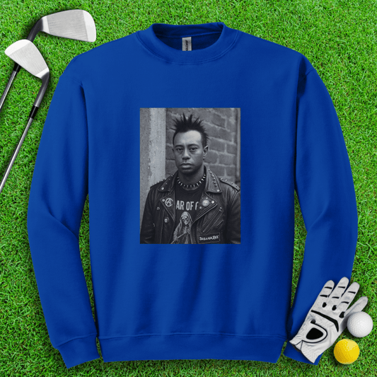 Punk Tiger Crewneck - TeeHee Golf Gear