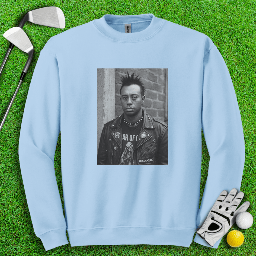 Punk Tiger Crewneck - TeeHee Golf Gear