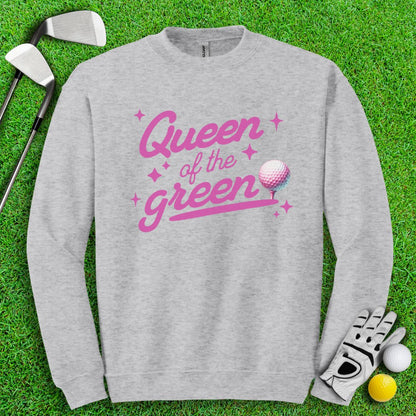 Queen of the Green Golf Crewneck - TeeHee Golf Gear