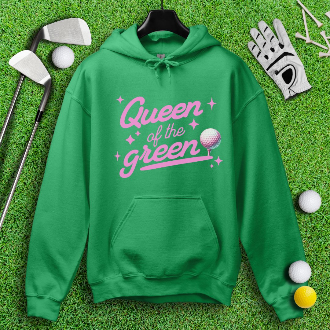 Queen of the Green Golf Hoodie - TeeHee Golf Gear