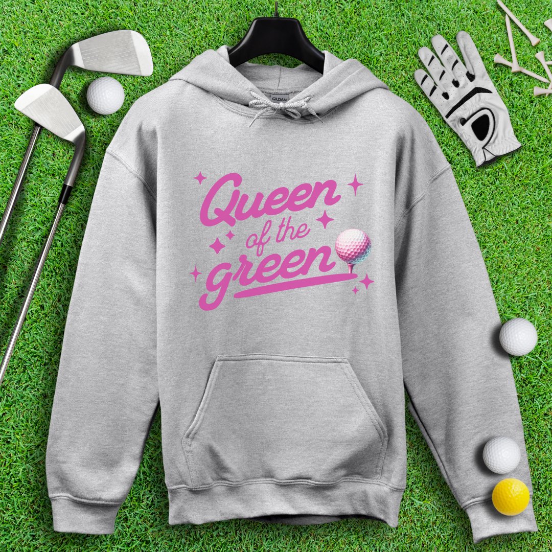 Queen of the Green Golf Hoodie - TeeHee Golf Gear