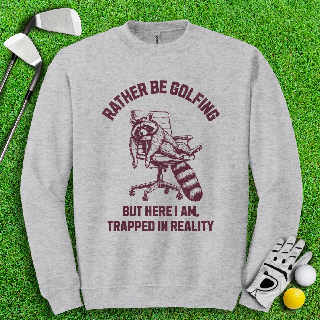 Rather Be Golfing Crewneck - TeeHee Golf Gear