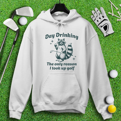 Reason To Golf: Day Drinking Hoodie - TeeHee Golf Gear