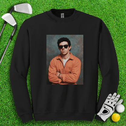 Rory McIlroy Retro Mugshot Crewneck - TeeHee Golf Gear